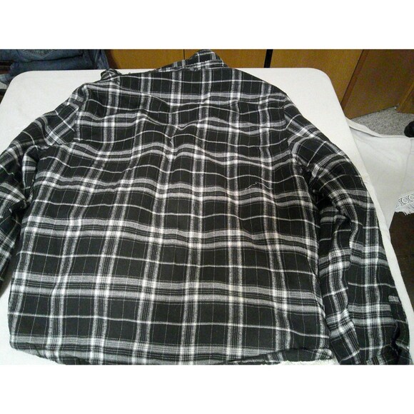 jachs black flannel jacket with Sherpa lining size xl - Picture 4 of 4